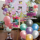 5" Standard Mirror Mix Latex Balloons - 100 Pack